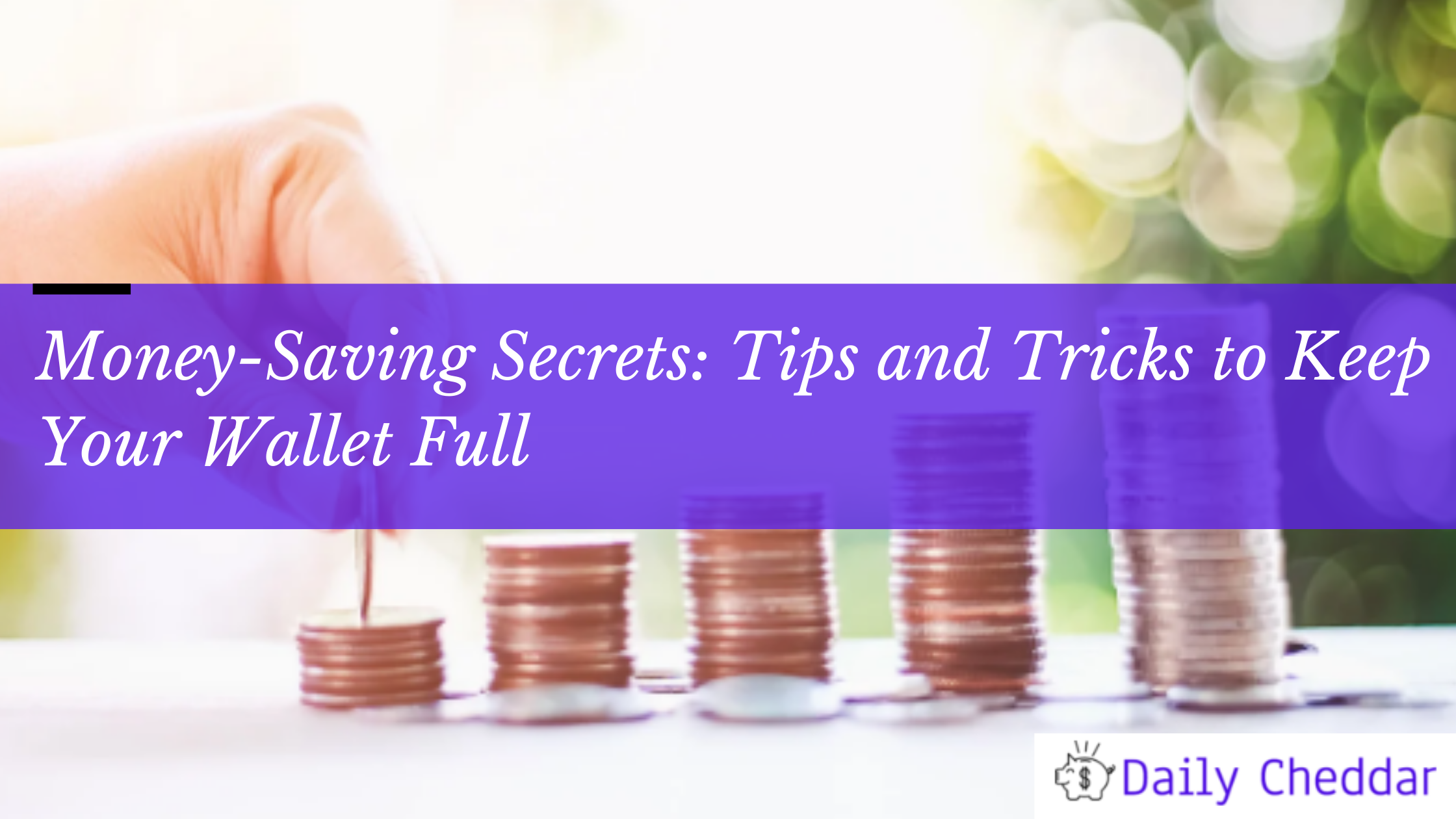 money saving secret tips